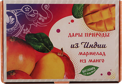 №2 Мармелад дары природы "Манго" 180г   в Мытищах